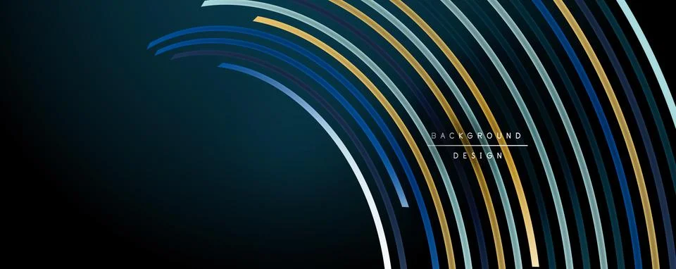 Abstract colorful lines vector background. Internet, big data and technology 스톡 일러스트