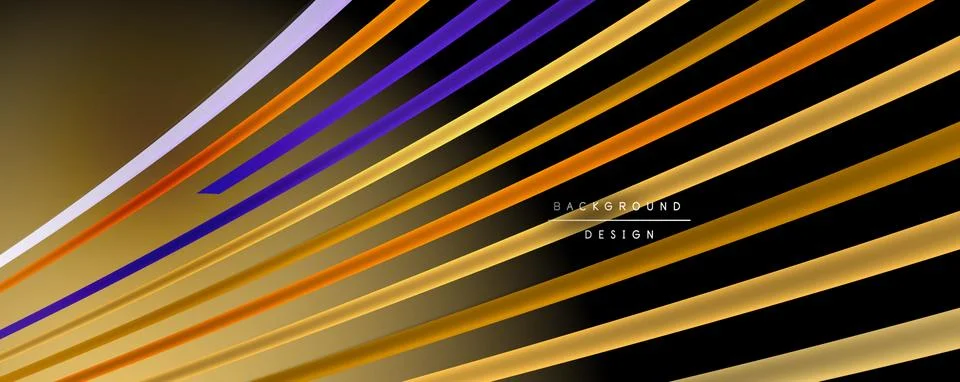 Abstract colorful lines vector background. Internet, big data and technology 스톡 일러스트