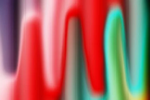 Abstract Colorful Liquid Gradient Background Stock Illustration