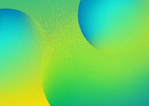 Abstract colorful liquid gradient shapes with grunge grainy texture backgroun Stock Illustration