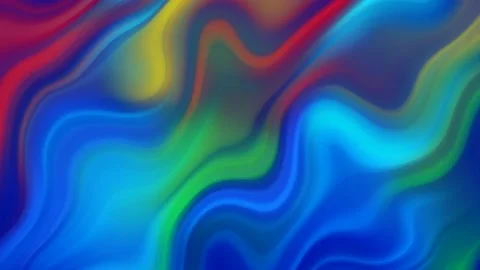 Abstract colorful liquid motion background Stock Footage 168663344