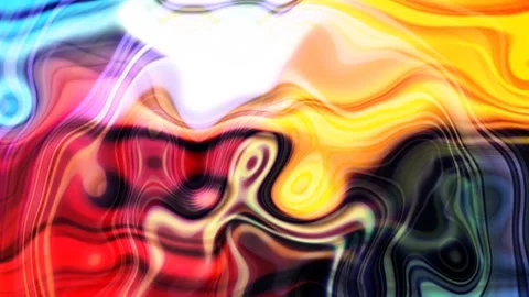 Abstract colorful liquid motion background Stock Footage 171904183