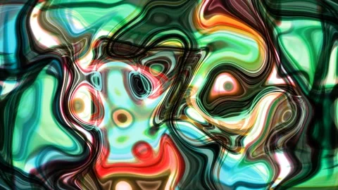 Abstract colorful liquid motion background Video stock 171904247