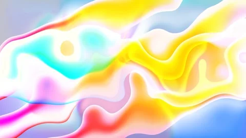 Abstract colorful liquid motion background Stock Footage 194434053