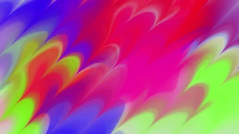 Abstract colorful liquid wave motion background 库存影片 258817458