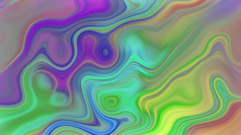 Abstract colorful liquid wave motion background Stock Footage 258817491