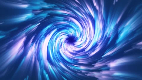 Abstract colorful loop background. Holographic colorful liquid-smooth swirl Stock Footage 250191981