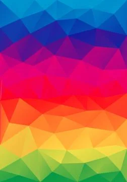Abstract colorful low poly background, vector Stock Illustration