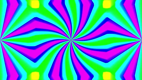 Abstract colorful mandala pattern background animation on screen. Stock Footage 332884794