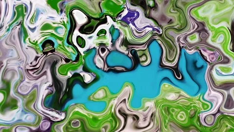 Abstract colorful marble liquid background. Stock Footage 304311235