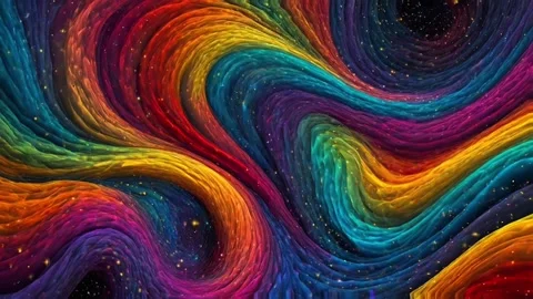 Abstract colorful marble liquid flow has unique and beautiful pattern or lines Stock Footage 295714847