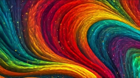 Abstract colorful marble liquid flow has unique and beautiful pattern or lines Stock Footage 295715460