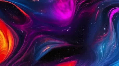 Abstract colorful marble liquid flow has elegant and beautiful purple blue lines Stock-Footage 295746592
