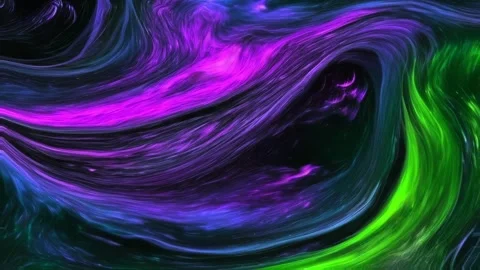 Abstract colorful marble liquid flow has elegant and beautiful purple blue lines Video stock 295758976