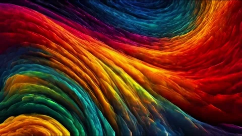 Abstract colorful marble liquid flow has Elegant pattern or lines Video stock 295760879