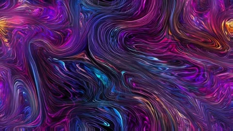 Abstract colorful marble liquid flow has elegant and beautiful purple blue lines 스톡 동영상 295761762