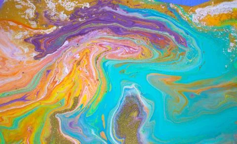 Abstract colorful marble pattern. Marble background. Stock Illustration