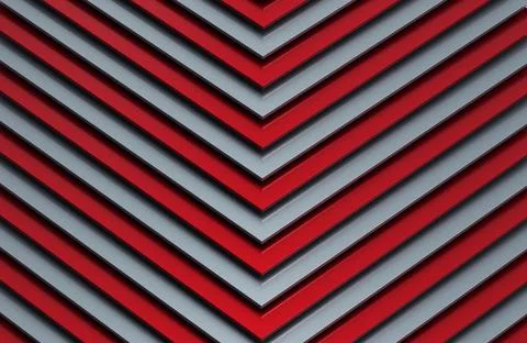 The abstract colorful metal pattern background. 3D illustration. Stock Illustration