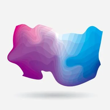 Abstract colorful mosaic background vector illustration. polygon business sty イラスト素材