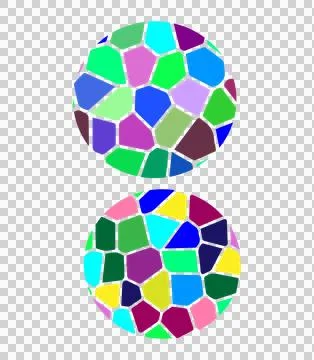 Abstract colorful mosaic background vector Stock Illustration