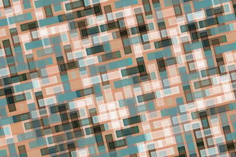 Abstract colorful mosaic pattern with geometric shapes Stock Photos