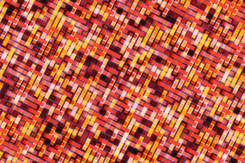 Abstract colorful mosaic pattern with vibrant geometric shapes Stock Illustration