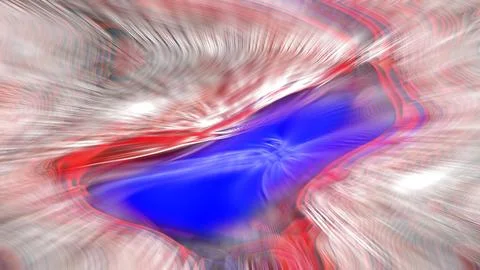 Abstract Colorful Motion Blur Background with Dynamic Red Blue Swirls and Waves Ilustração Stock
