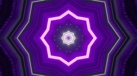 Abstract colorful octagonal shape Stock Illustration