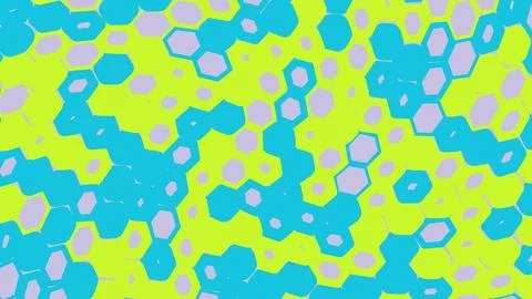 Abstract colorful organic shapes pattern background Stock Illustration