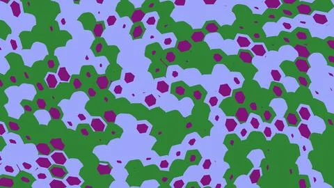 Abstract colorful organic spots pattern background Stock Illustration