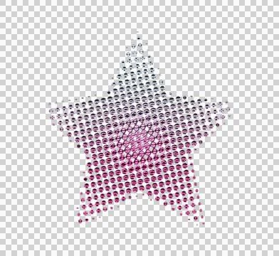 Abstract of colorful overlapping waves and geometric shapes on dark background Stock Illustration