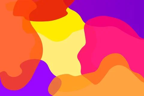 Abstract colorful overlay vector background Stock Illustration