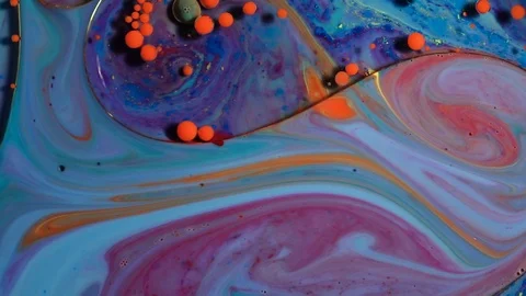 Abstract colorful paint. Stock-Footage 85609156