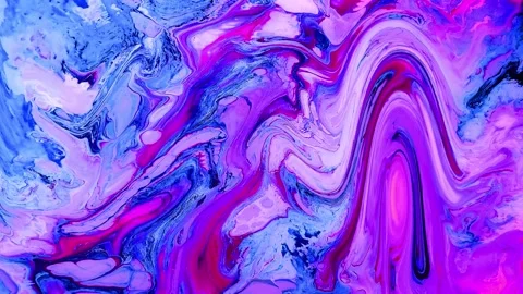 Abstract Colorful Paint Ink Explode Blast smoothly liquid Movement Stock Footage 194815978