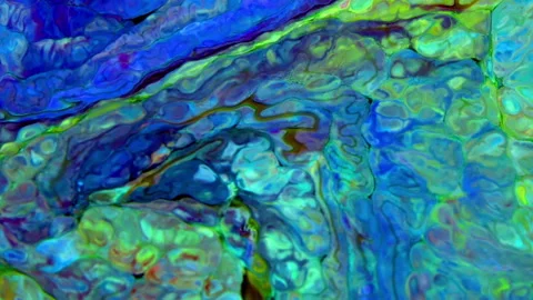 Abstract Colorful Paint Seamless Pattern Texture 3 Stock Footage 315139383