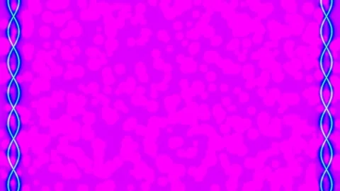 Abstract Colorful Particle Background Loop with Glowing Blue and Magenta Dots Video stock 336259057