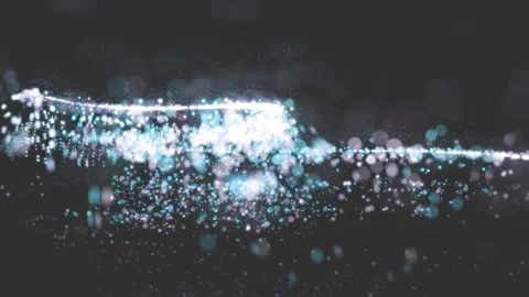 Abstract colorful particle effect explosion Animation Colorful Digital Particles Stock Footage 262244717