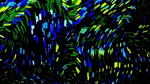 Abstract Colorful Particles Background. Loop Stock Footage 113472220