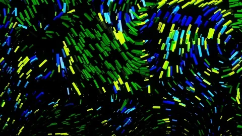 Abstract Colorful Particles Background. Loop Stock Footage 113472235