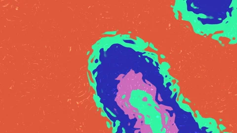 Abstract colorful patchwork design in orange, blue, green, and pink. Perfect for Stock Footage 324254268