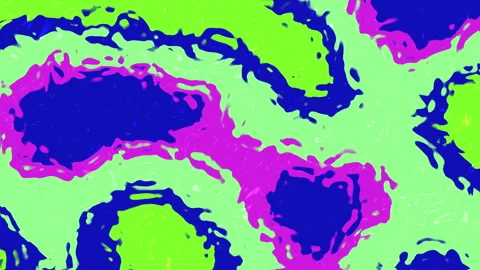 Abstract colorful pattern with blue, pink, and green shapes. Perfect for backgro Stock Footage 325826714
