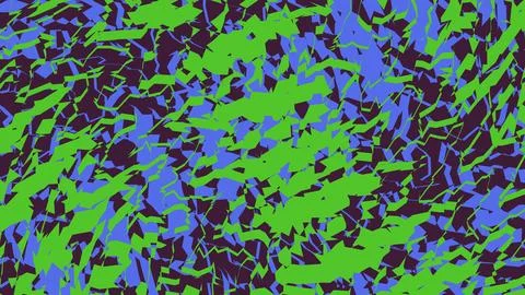 Abstract colorful pattern with green and blue paint strokes Stock Illustration