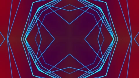 Abstract colorful pattern. Kaleidoscope Video stock 73994773