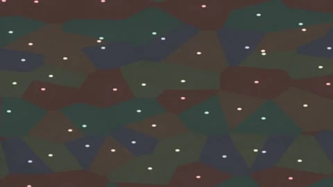 Abstract Colorful Pattern Moving Across Quiet Floor Surface Vídeos de archivo 330119900