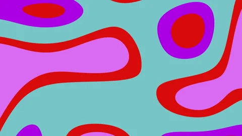 Abstract colorful pattern with red purple and blue Stock-Footage 321435397