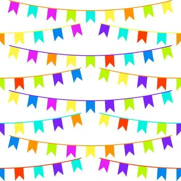 Abstract colorful pattern. Seamless print composed of red, blue, yellow, gree Stock Illustration