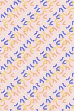 Abstract Colorful Pattern Seamless Repeat Stock Photos