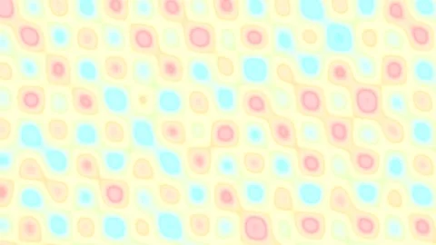 Abstract Colorful Pattern Shimmering Across Soft Pastel Surface in Gentle M.. Stock Footage 328299139