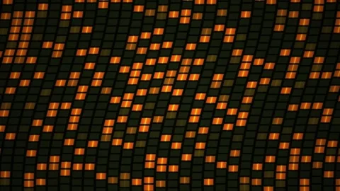 Abstract colorful pixel grid background. Stock Footage 339986240