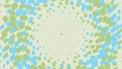Abstract colorful pixel square pattern background Stock Illustration